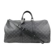 Tweedehands handtas Louis Vuitton Vintage , Black , Dames