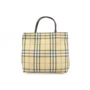 Pre-owned Draagtas Burberry Vintage , Beige , Unisex