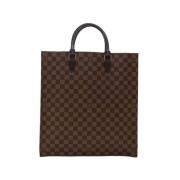 Pre-owned Canvas handbags Louis Vuitton Vintage , Brown , Dames