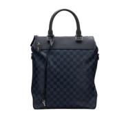 Pre-owned Canvas louis-vuitton-bags Louis Vuitton Vintage , Blue , Dam...