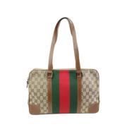 Tweedehands Schoudertas Gucci Vintage , Brown , Dames