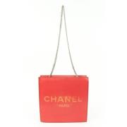 Tweedehands Schoudertas Chanel Vintage , Orange , Dames