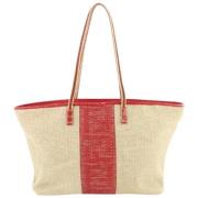 Pre-eigendom canvas Fendi-bags Fendi Vintage , Beige , Dames