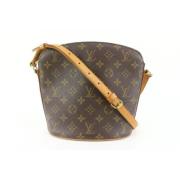 Tweedehands Schoudertas Louis Vuitton Vintage , Brown , Dames