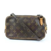 Tweedehands Schoudertas Louis Vuitton Vintage , Brown , Dames