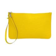 Tweedehands schoudertas Louis Vuitton Vintage , Yellow , Dames