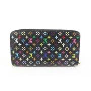 Tweedehands portemonnees Louis Vuitton Vintage , Black , Dames