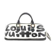 Tweedehands handtas Louis Vuitton Vintage , Black , Dames