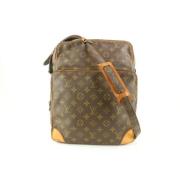 Vintage Schoudertas Louis Vuitton Vintage , Brown , Dames