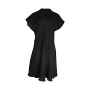 Pre-owned Linen dresses Acne Studios Pre-owned , Black , Dames