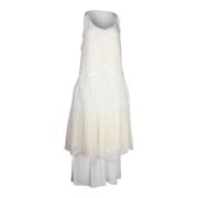 Pre-owned Silk dresses Stella McCartney Pre-owned , White , Dames