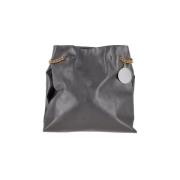 Pre-owned Leather totes Stella McCartney Pre-owned , Gray , Dames
