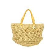 Pre-owned Canvas totes Michael Kors Pre-owned , Yellow , Dames