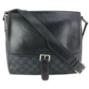 Tweedehands schoudertas Louis Vuitton Vintage , Black , Dames