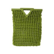 Unieke en ruime tweedehands Macramé Tote Bottega Veneta Vintage , Yell...