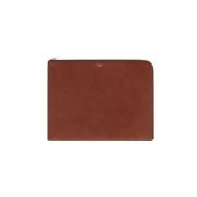 Pre-owned Leather clutches Mulberry Pre-owned , Brown , Dames