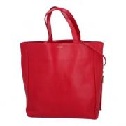 Pre-owned Leather handbags Saint Laurent Vintage , Red , Dames