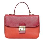 Pre-owned Leather handbags Miu Miu Pre-owned , Orange , Unisex
