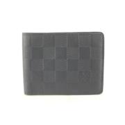 Tweedehands portemonnees Louis Vuitton Vintage , Gray , Heren