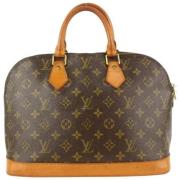 Coated Canvas LV Tassen Louis Vuitton Vintage , Brown , Dames