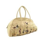 Pre-owned Nylon handbags Prada Vintage , Beige , Dames