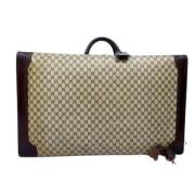 Italiaanse canvas tassen, tweedehands, 29 lengte Gucci Vintage , Beige...