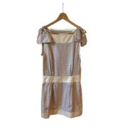 Pre-owned Silk dresses Marc Jacobs Pre-owned , Beige , Dames