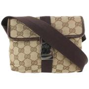 Tweedehands Schoudertas Gucci Vintage , Brown , Dames