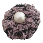 Pre-owned Pearl brooches Chanel Vintage , Brown , Dames