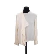 Pre-owned Silk tops Fendi Vintage , Beige , Dames