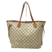 Pre-owned Draagtas Louis Vuitton Vintage , White , Dames