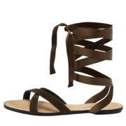 Pre-owned Sandalen Dolce & Gabbana Pre-owned , Brown , Dames