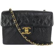 Tweedehands Schoudertas Chanel Vintage , Black , Dames