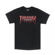 Bloed Drip Tee - Streetwear Collectie Thrasher , Black , Heren