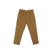 Leather Trousers Amish , Brown , Heren