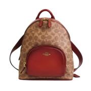 Pre-owned Leather backpacks Coach Pre-owned , Brown , Dames