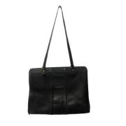 Pre-owned Leather dior-bags Dior Vintage , Black , Dames