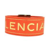 Pre-owned Leather bracelets Balenciaga Vintage , Red , Unisex