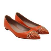 Tweedehands platte zolen schoenen Gucci Vintage , Orange , Dames