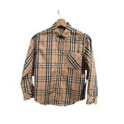 Pre-owned Cotton tops Burberry Vintage , Beige , Dames