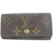 Tweedehands portemonnees Louis Vuitton Vintage , Brown , Dames