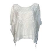 Pre-owned Fabric tops Emilio Pucci Pre-owned , White , Dames