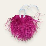 Pre-owned Raffia handbags Jacquemus Pre-owned , Pink , Unisex