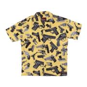 Arsenal Beach Shirt - Kortemouw Streetwear Propaganda , Yellow , Heren
