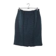 Pre-owned Wool bottoms Yves Saint Laurent Vintage , Green , Unisex