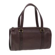 Pre-owned Leather handbags Yves Saint Laurent Vintage , Red , Unisex