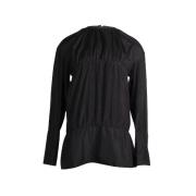 Pre-owned Silk tops Marni Pre-owned , Black , Dames
