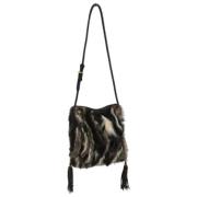 Pre-owned Fur handbags Emilio Pucci Pre-owned , Brown , Dames