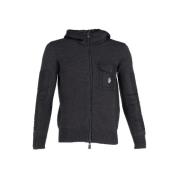 Pre-owned Wool tops Moncler Pre-owned , Gray , Dames