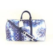 Tweedehands weekendtas Louis Vuitton Vintage , Blue , Dames